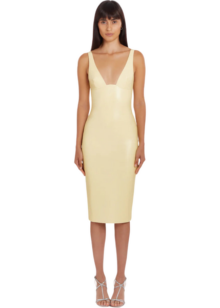 amanda uprichard yellow dress Amanda Uprichard Sorvette Dress