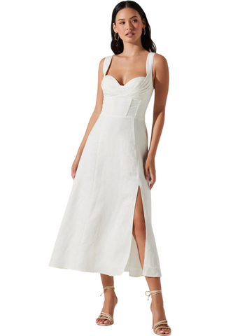 Estella Dress - White