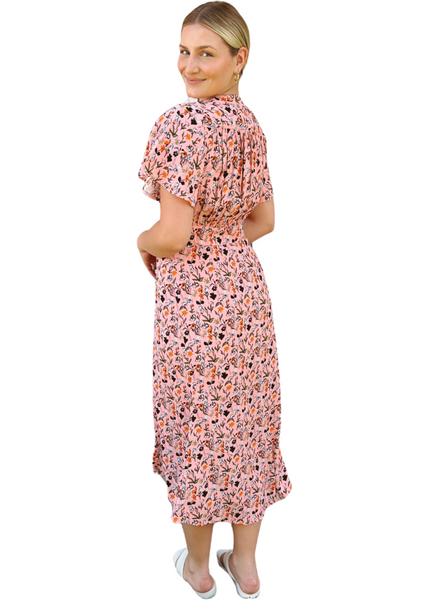 Leia Maxi Dress - Wildflower Blush