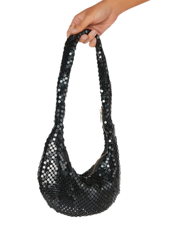 Luna Shoulder Bag - Black