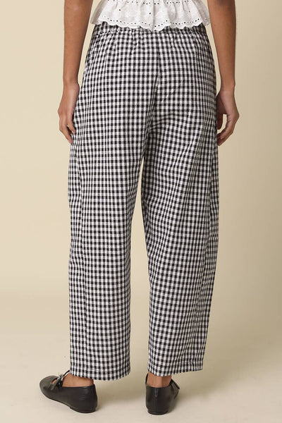 Scarlett Gingham Baggy Pants