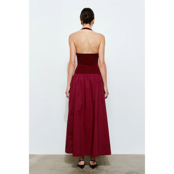 Odette Ruched Maxi Dress