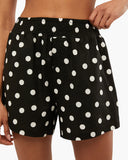 Elastic Oversized Polka Dot Short