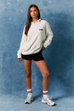 USA FLAG HALF ZIP SWEATER
