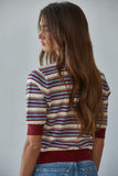 Varsity Sweater Top
