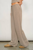 Ronnie Striped Pant - Brown