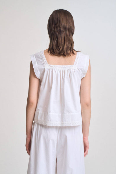 Sleepless Eyelet Top