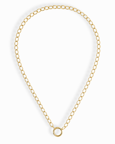 Presley Charm Clip Necklace