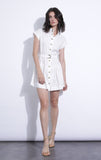 Zelie Solid Mini Dress
