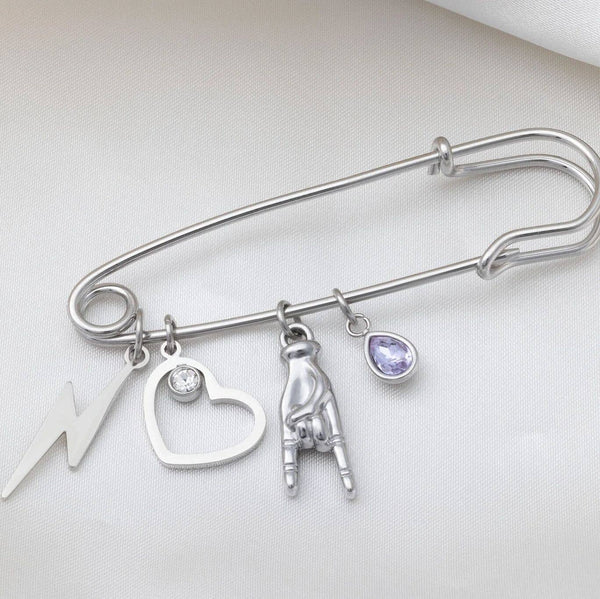 Charm Brooch