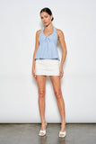 Hallie Ruched Halter Top