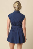 Donna Belted Shirt Dress