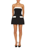 Lucienne Skort Romper - Black