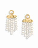 Sienna Fringe Pearl Earrings
