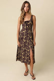 Sofia Floral Midi Dress