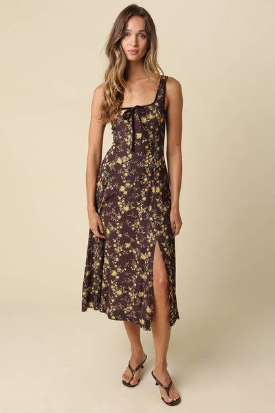 Sofia Floral Midi Dress