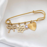 Charm Brooch