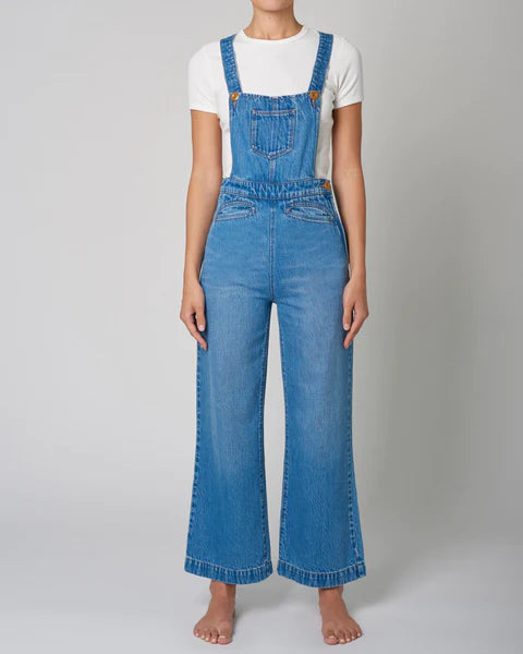 Sailor Overall - Lyocell Blue