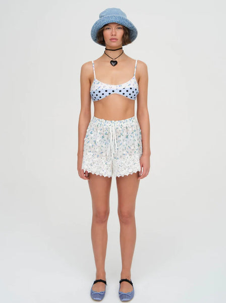 For Love Lemons Muna Swim Cover Up Short VIDA MOULIN