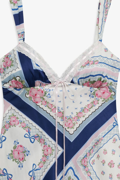 Summer Scarf Mini Dress
