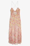 Elea Maxi Dress - Peach (PRE-ORDER)