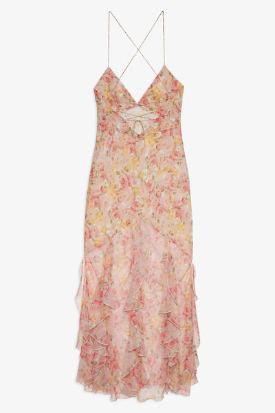 Elea Maxi Dress - Peach (PRE-ORDER)