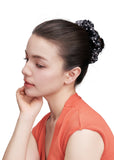 Olah Petite Dot Silk Scrunchie