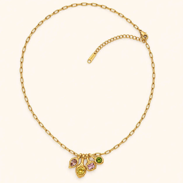 Mosaic Charm Necklace