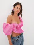 Judith Crop Blouse