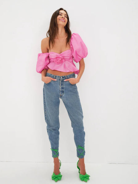 Judith Crop Blouse