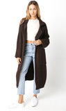 Claire Cardigan - Coffee Bean