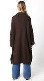 Claire Cardigan - Coffee Bean