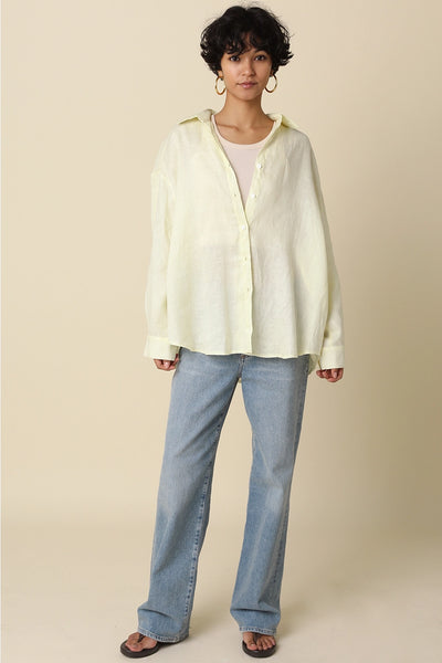 Jada Linen Shirt - Butter