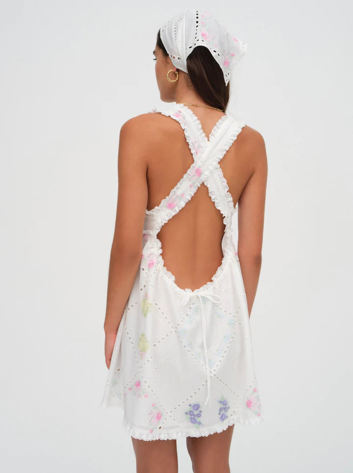 For Love & Lemons Andrea Mini Dress | VIDA MOULIN For Love & Lemons Andrea Mini Dress | VIDA MOULIN
