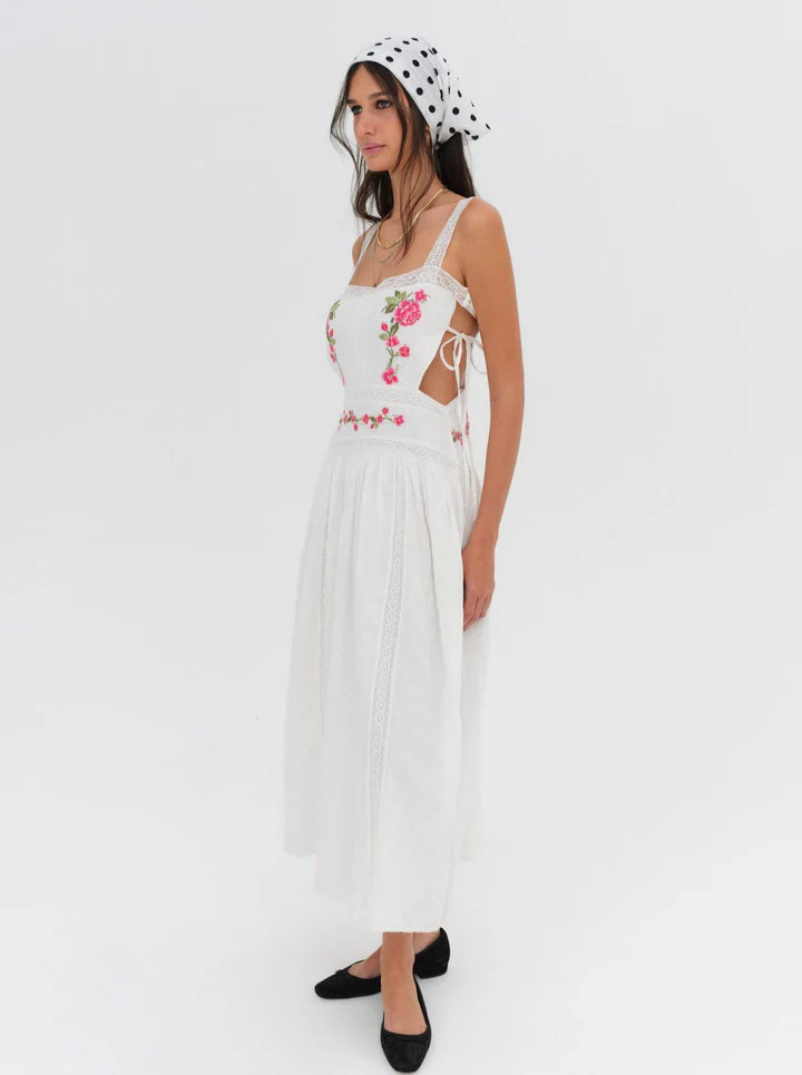 For love and lemons embroidered dress clearance
