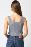 Jen Checkered Top