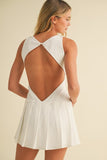Candace Open Back Romper