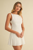 Candace Open Back Romper