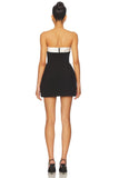 Lucienne Skort Romper - Black