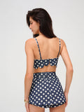 Dolly Denim Dot Bra Top