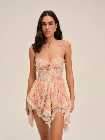 Elea Asymmetrical Mini Dress (PRE-ORDER)