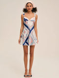 Summer Scarf Mini Dress