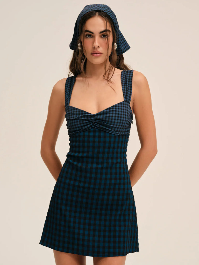 rivers mini dress Lady Black Tie - Rivers Mini Dress - White Lace