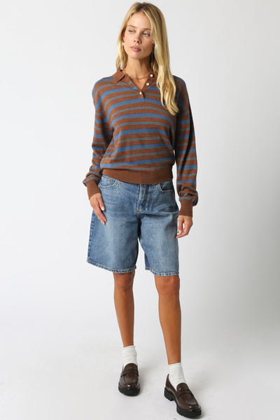 Kathy Stripe Top