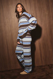 Multi Stripe Sweater Set