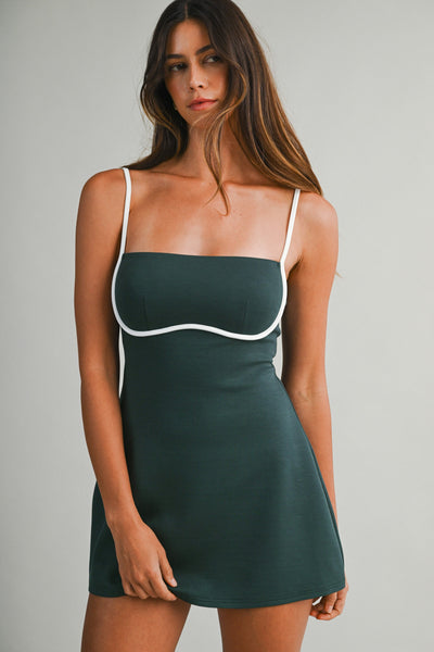 Contrast Tennis Dress