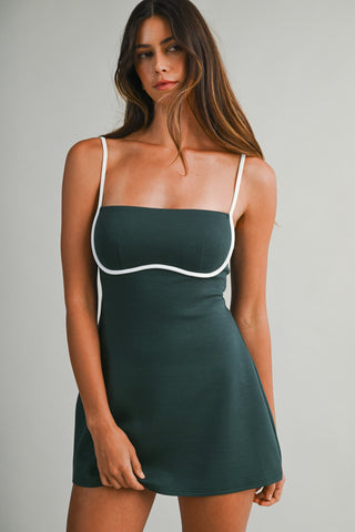 Contrast Tennis Dress