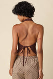 Hester Halter Top - Brown