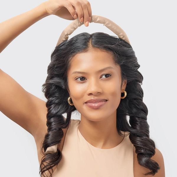 Holiday Satin Heatless Curling Set
