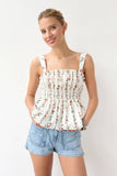 Cottage Ruched Top